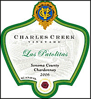 Charles Creek 2006 Las Patolitas Chardonnay